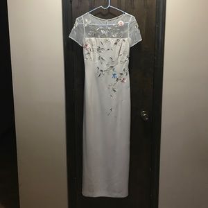 Maggy London Blush Illusion Dress